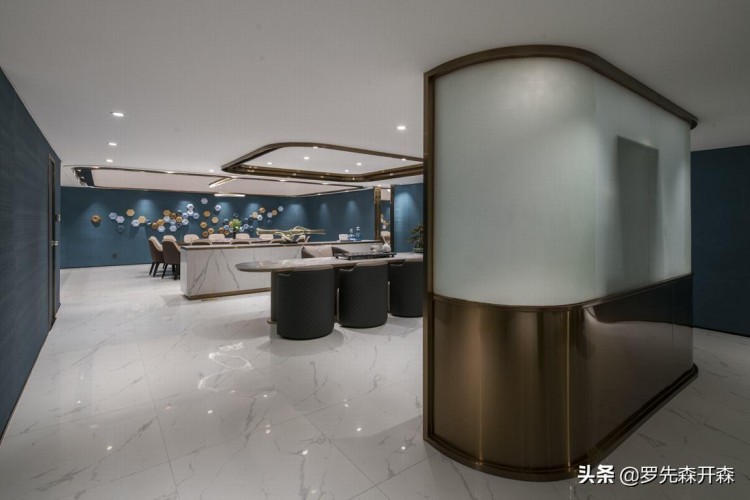 深圳·漢京私人會所與客人洽談拉近彼此友好關(guān)系的空間