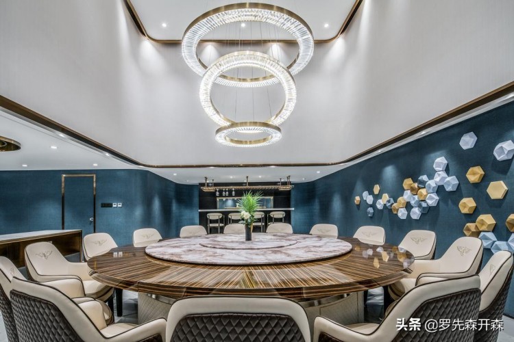 深圳·漢京私人會所與客人洽談拉近彼此友好關(guān)系的空間