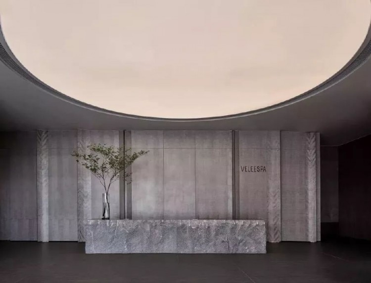 梁志天新作|756m2·寂風Spa館，每一塊石頭都是一種意境