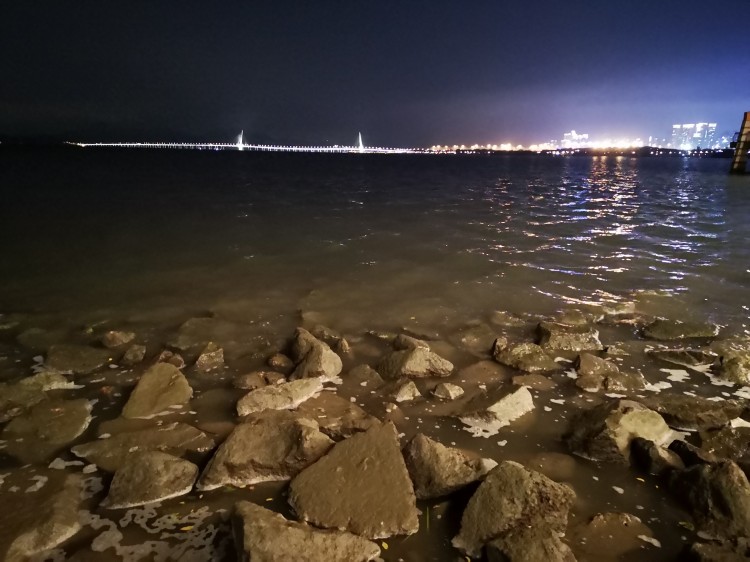 深圳灣無敵夜晚海邊音樂SPA