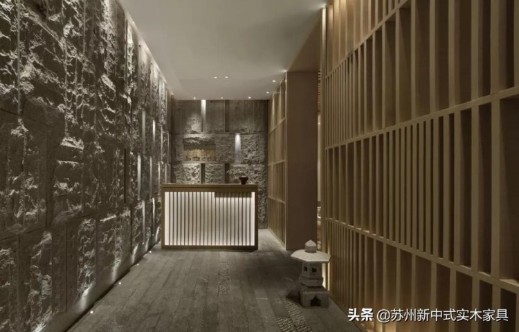 南京SPA養生館裝修設計極致簡約新中式風營造不一樣的感覺