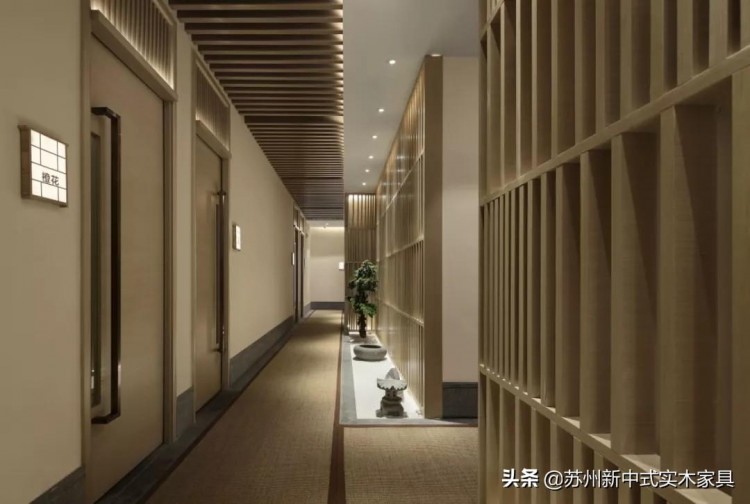 南京SPA養生館裝修設計極致簡約新中式風營造不一樣的感覺