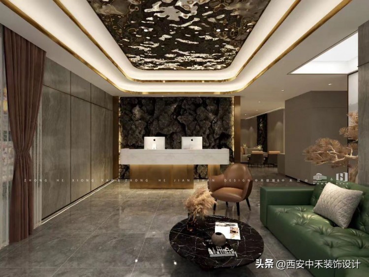 原創(chuàng)·西安夜潮SPA店設(shè)計(jì)原創(chuàng)作品