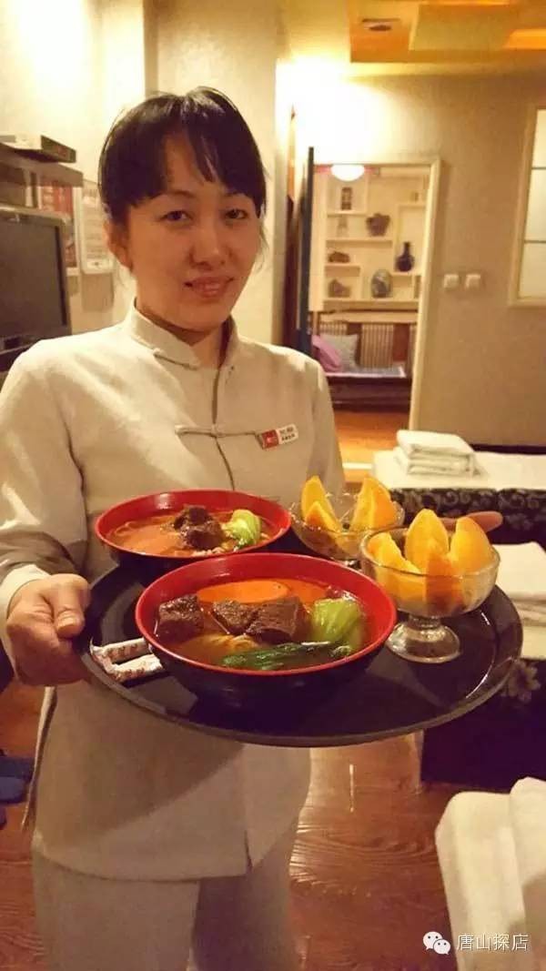 唐山探店邊做足療邊吃牛肉面這家店也是沒誰了——湘園足浴