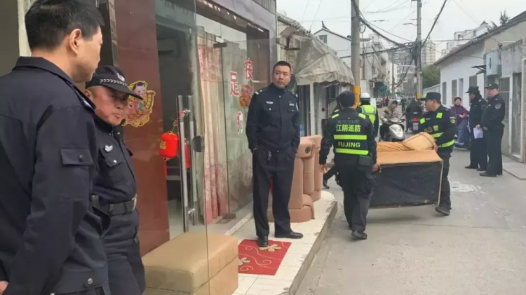 江陰河北街23家足浴店集體被查！向涉嫌不法經營足浴店出重拳