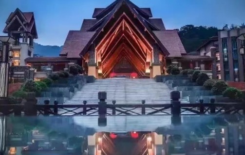 韶關一真溫泉度假酒店開業不負冬日好光景泡一場真正的溫泉
