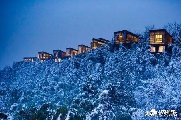 冬日續命必備！我不需要暖氣只要一場竹海雪野里的溫泉spa