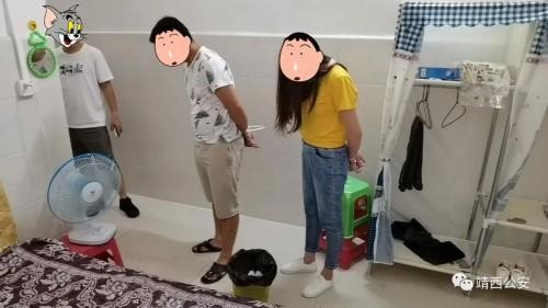 警察一大早突擊清查，24名涉黃人員被抓獲