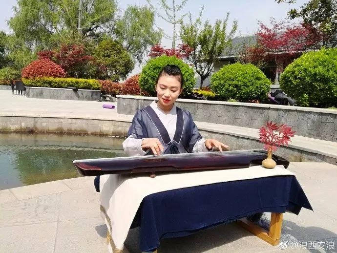西安樓觀·道溫泉茶道瑜伽古琴美女處處有了解一下