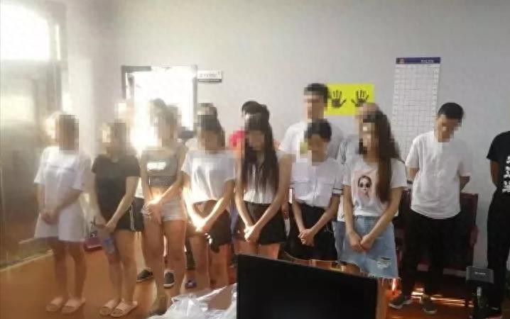安徽某地警方成功破獲特大新模式賣淫案件